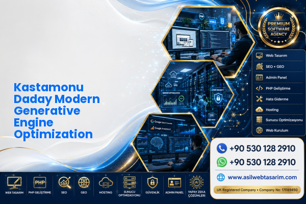 Kastamonu Daday Modern Generative Engine Optimization — Asil Web Tasarım Hizmetleri LTD web ve teknik hizmet görseli