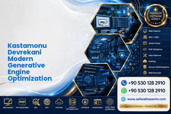 Kastamonu Devrekani Modern Generative Engine Optimization — Asil Web Tasarım Hizmetleri LTD web ve teknik hizmet görseli