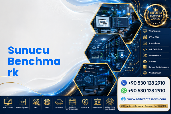 Sunucu Benchmark — Asil Web Tasarım Hizmetleri LTD web ve teknik hizmet görseli