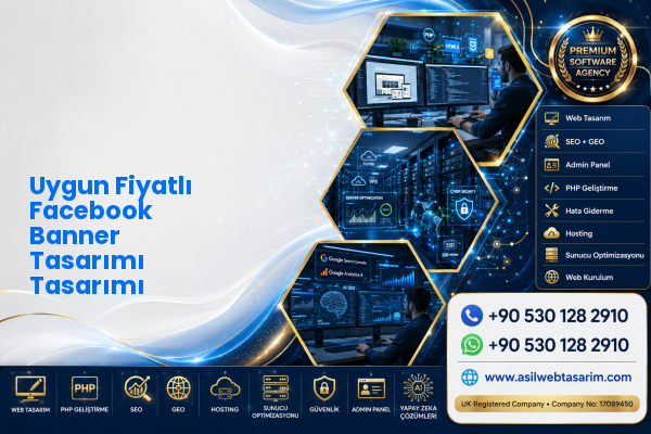Uygun Fiyatlı Facebook Banner Tasarımı Tasarımı — Asil Web Tasarım Hizmetleri LTD web ve teknik hizmet görseli